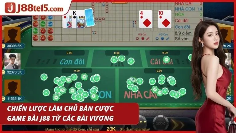 Cao thủ thường giữ nhịp cược ổn định thay vì tố theo cảm xúc