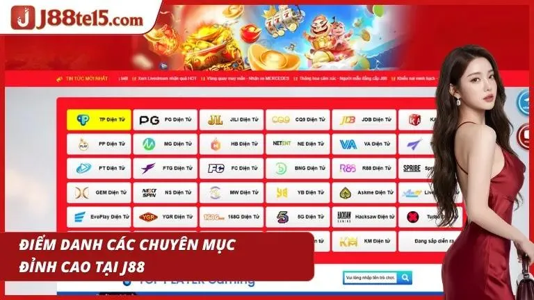 Hệ sinh thái giải trí tích hợp nhiều chuyên mục nổi bật khác nhau
